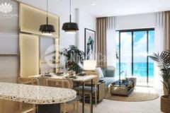 Căn hộ 2pn vũng tàu pearl tầng trung view biển