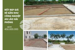 Bán nhanh 2 lô đất đường to thông các ngả rẻ đẹp nhất an lão hải phòng