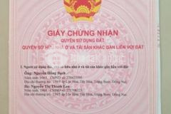 Bán đất 5x20m đn ldcủa q 2 đối diện thánh thất