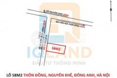 Giáp đường võ nguyên giáp 58m nhỉnh 2ty nguyên khê