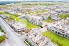 Căn nhà shophouse dự án t t millenia đường lớn
