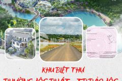 Khu biệt thự nghỉ dưỡng bảo lộc pearl phường lộc phát bảo lộc