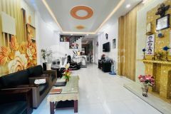 Nhỉnh 6 tỷ có nhà hxt thông lê văn thọ, 63m2, ngang 4.2m, kd sầm uất.