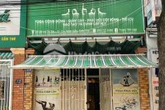 Cho thuê nhà 1 trệt 1 lầu mặt tiền đường võ thị sáu, phòng khách rộng, giá thuê 13 triệu