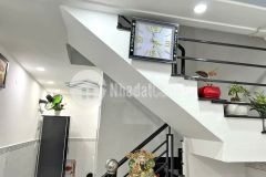 Bán nhà 2 lầu mặt hẻm 3m bùi văn ba, p.tân thuận đông, quận 7