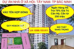 Nhà ở xã hội phía nam tp bắc ninh, ngân hàng 70, chuẩn bị 250 triệu. lh 0388153811