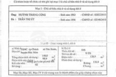 Bán nhà ngay sân banh tân xuân