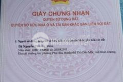 Chính chủ bán gấp đất mặt tiền đường lớn đx609