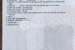 Mặt tiền mai hắc đối diện chợ cách cầu rồng 100m