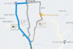 Nhà kp3 trảng dài gần cây xăng 75 tân phong