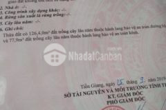 Ban đat thổ cư huyên lô 4 xa phước trung go công