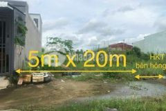 Chính chủ bán nền đẹp 100m2 có 2 hkt vp cái tắc