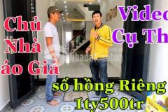 Bán nhà khu vực chợ bình chánh shr