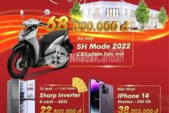 Mua nhà mặt tiền chợ thới lai, quà tết trao tay