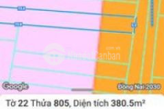 Nhà 2mt đường nhựa liên thông shr 380m2 xã tây hòa