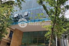 Toà nhà vp hồ tây dt236 x 9tầng mt 12mét thoáng