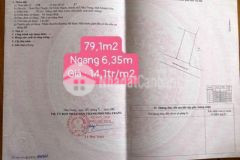 Đất vĩnh thạnh nha trang 79 1m2 full đất ở