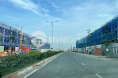 Nền đường nhựa thị trấn hậu nghĩa