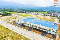 Đất nền mặt chợ đông phú 14trm2 sổ đỏ