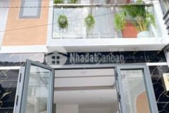 Bán nhà hẻm thoáng gần lê thúchoạch 4x8m1lầu 3 65t