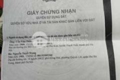 Cần bán đất thổ cư tại thôn tình lam đại thành