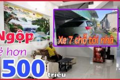 Bán gấp nhà gần nhà thờ chợ bình chánh sổ hồng