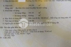 Bán đất chính chủ 285m² mt phạm cự lượng