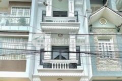 Nhà 1 trệt 3 lầu hướng đông nam khu dân cư 91b