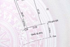 393m2 mặt tiền ql49 hương thọ đối diện trường học