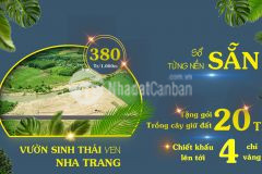 Chìa khoá trao tay nhận ngay lô đất vườn giáp sông chò khánh hiệp, khánh vĩnh, nha trang.