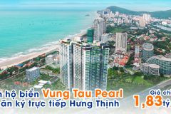 Căn hộ biển vũng tàu pearl 3 căn ký trực tiếp hưng thịnh giá chỉ 1.8 tỷcăn