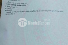 Bán thửa đất đẹp măt tiền ql 53