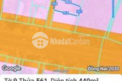 Đất thổ cư diện tích 420 m