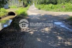 Mặt tiền bình nhâm 25 đường thông xe tải