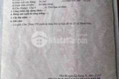 Đất thổ cư hẻm 796 nguyễn bình dt4m x16m 2 6 tỷ