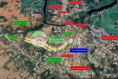 Bán gấp đất mặt tiền ngay chợ cần đước lộ giới 30m