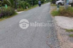 80m2 2 mặt tiền đường sổ hồng riêng gần cầu tràm