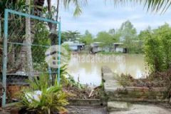 Nhà đất kho cạnh kcn bình tân mặt tiền sông lớn