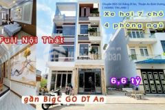 Bán lô đất mặt tiền chợ kinh doanh tốt dĩ an