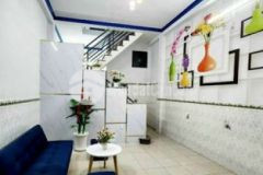 Nhà mới xây dt 4x9m nhà 1 lầu 2pn hẻm thông 5m