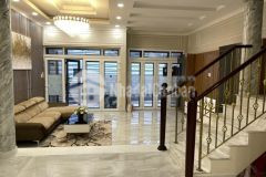 Nhà mới võ thị sáu mt 6.4m 115m2 cạnh cv lê văn tám 5pn nội thất cao cấp