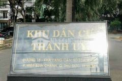 Bán nhà 3 lầu đường 18 hbc, kdc thành ủy, dt 52m2, giá 7.3 tỷ