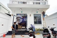 Nhà phố tân cổ điển phường phú lợi mới 100