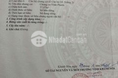 Cần bán căn hộ nha trang