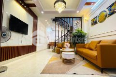 Trung tâm đào tấn, nhà hiện đại 5 tầng 44m2, nội thất siêu mới