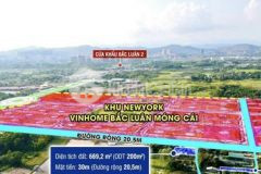 31trm2 đất nền mặt đường đối diện vin móng cái
