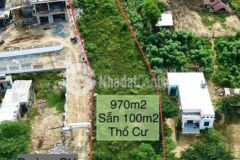 Khánh phú 970m2 sẵn 100m2 thổ mt đường nhựa