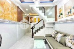 Bán nhà ngay đ bến bình đông chỉ 1ty6455m2 shr cc