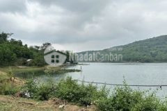 Bán đất tân lạc hoà bình bám hồ