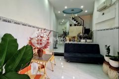 Bán nhà 1 trệt 1 lầu hẻm xe hơi 6m 943 lò gốm p8 q6